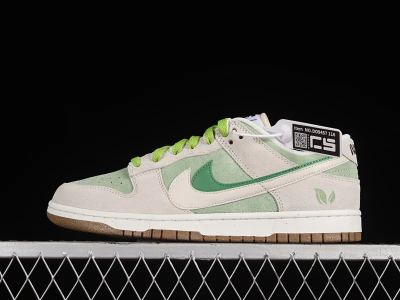 All categories Nk SB Dunk series Nk SB Dunk Low low-top sneakers Nk SB Dunk Low "85" white and green double hook SB low-top sports and leisure sneakers DO9457-116